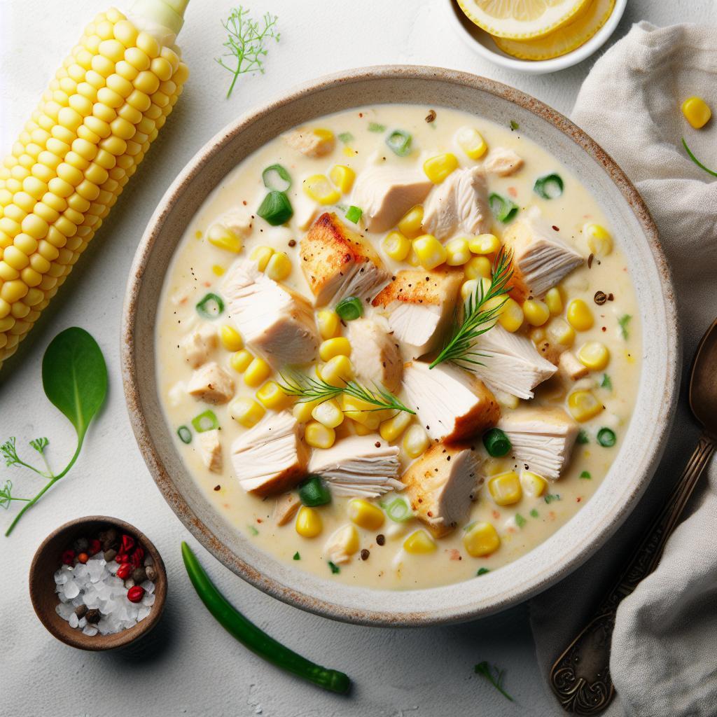 Creamy Chicken Corn Chowder: A Hearty Comfort Classic