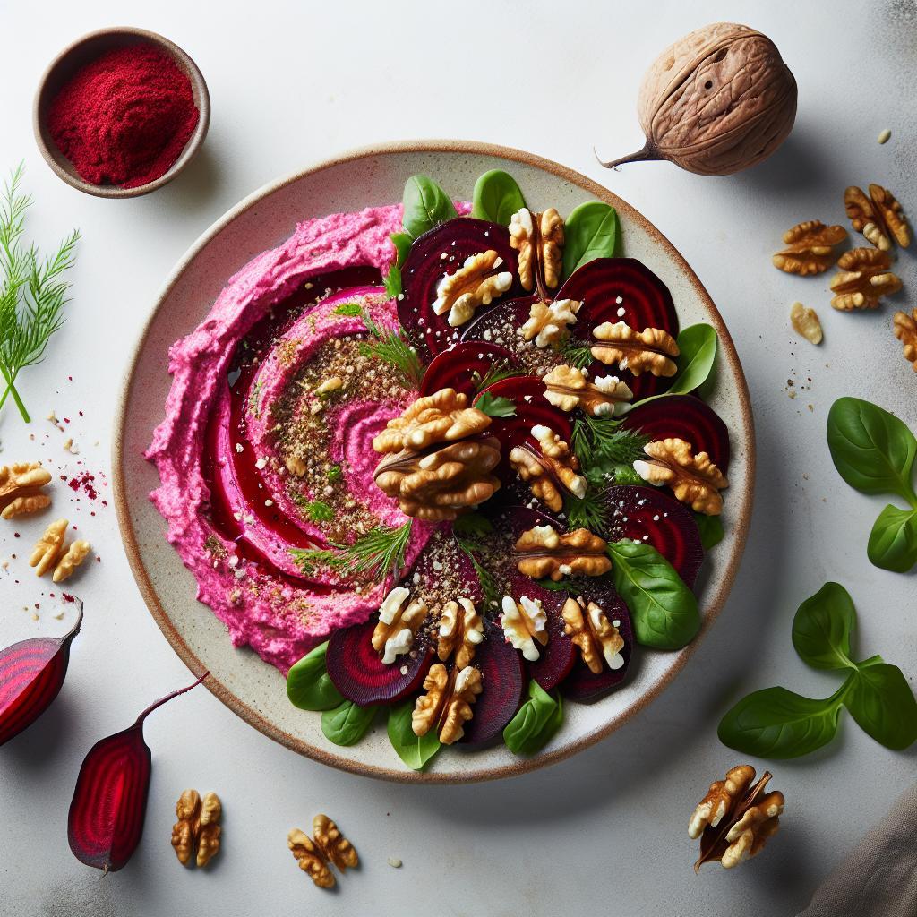 Bold & Bright: How to Make Beetroot Walnut Dip at Home