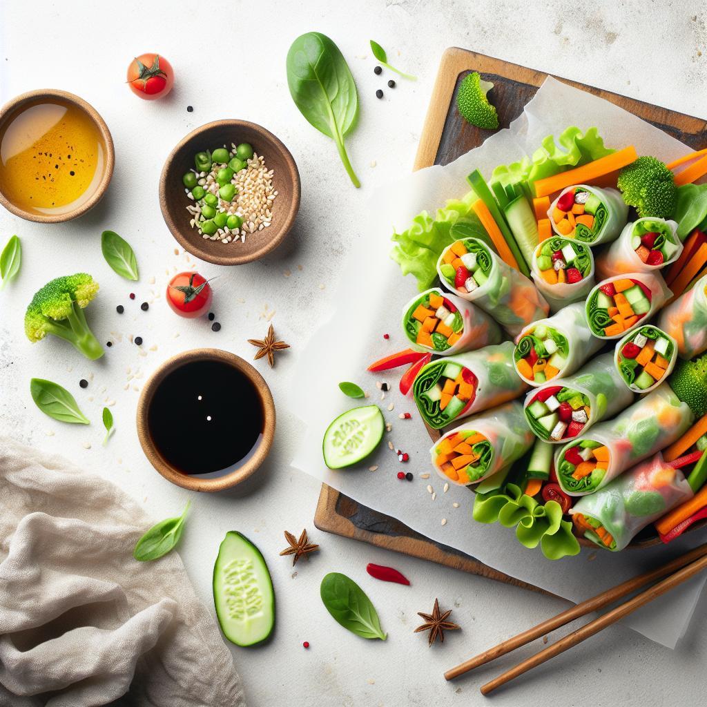 Crisp & Fresh: The Art of Perfect Vegetable Spring Rolls