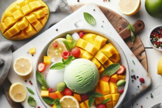 Tropical Bliss: Refreshing Mango Lemon Sorbet Recipe Guide