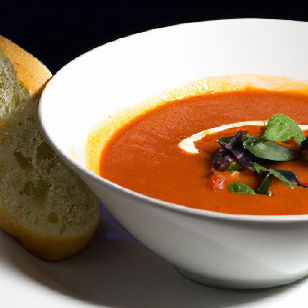 Velvety Red Pepper Tomato Soup: A Bold, Flavorful Twist
