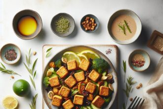 Crispy Tofu Ginger Bites: A Zesty Plant-Based Delight