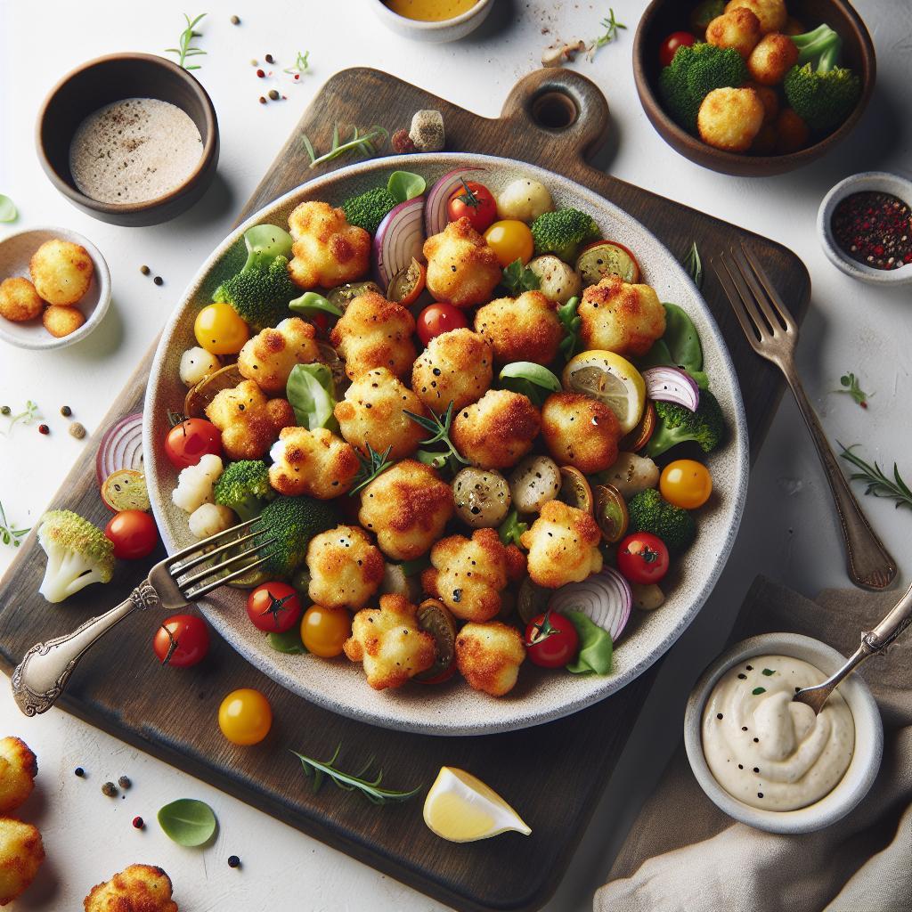 Crispy Cauliflower Gnocchi Bites: A Healthy Twist on Snacks