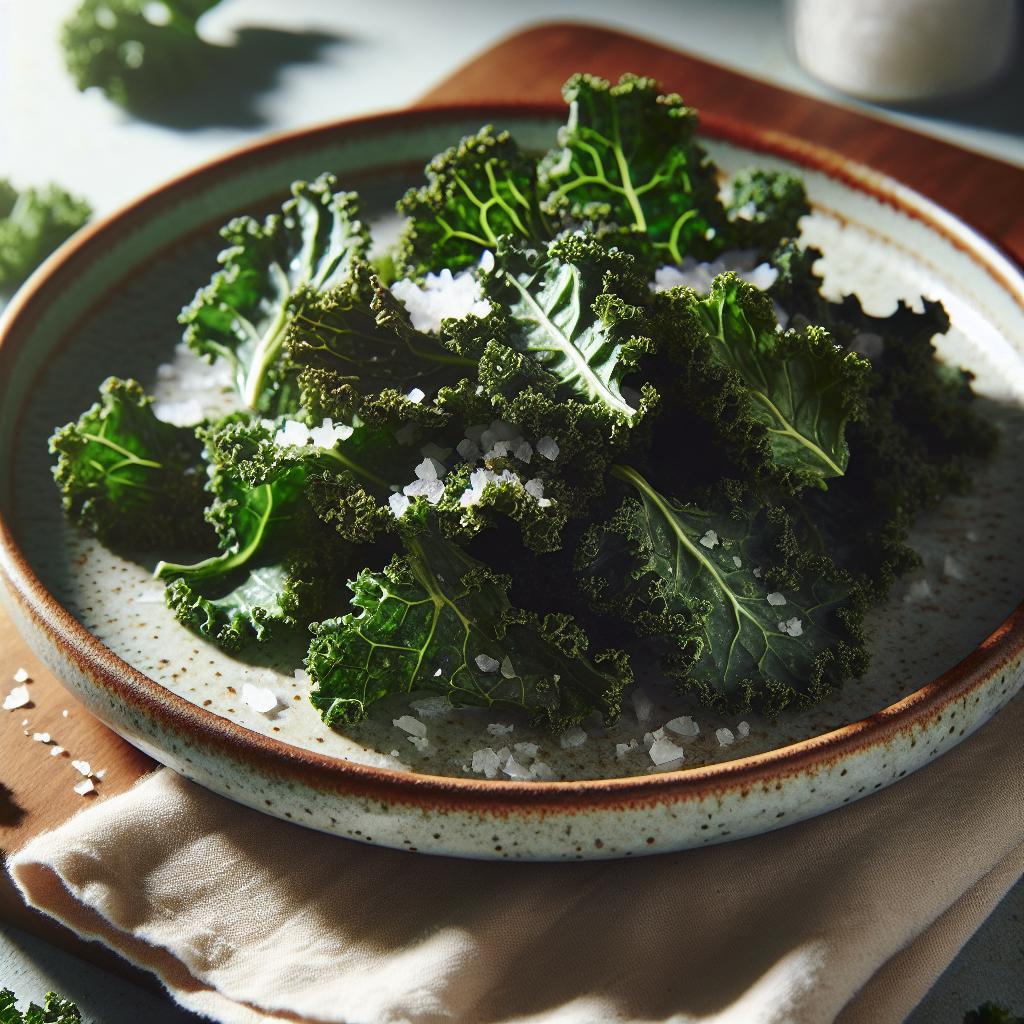 Crispy Kale Chips Sea Salt: A Healthy Snack Revolution