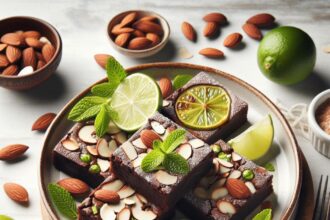 Zesty Almond Lime Brownies: A Nutty Citrus Delight Unveiled
