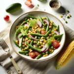 Harvest Flavor: Crafting a Savory Corn Bean Salad Delight