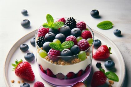 Berry Grape Parfait: A Fresh, Fruity Delight to Savor