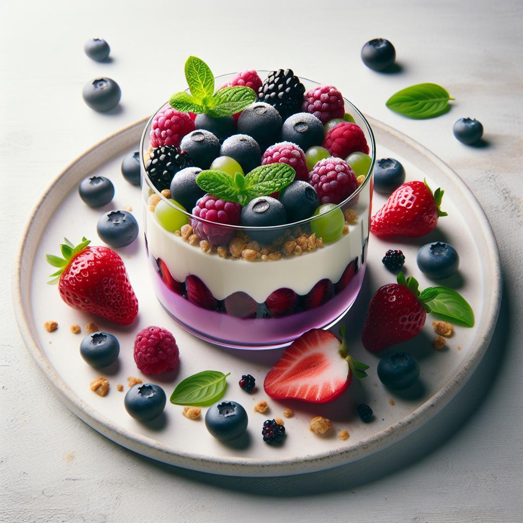 Berry Grape Parfait: A Fresh, Fruity Delight to Savor
