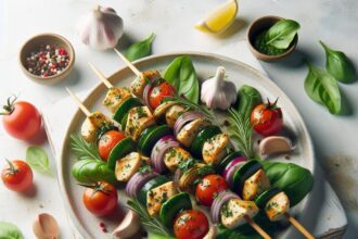 Savor the Flavor: Garlic Herb Skewers Perfected