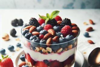 Berry Nut Parfait: A Vibrant Twist on Healthy Indulgence