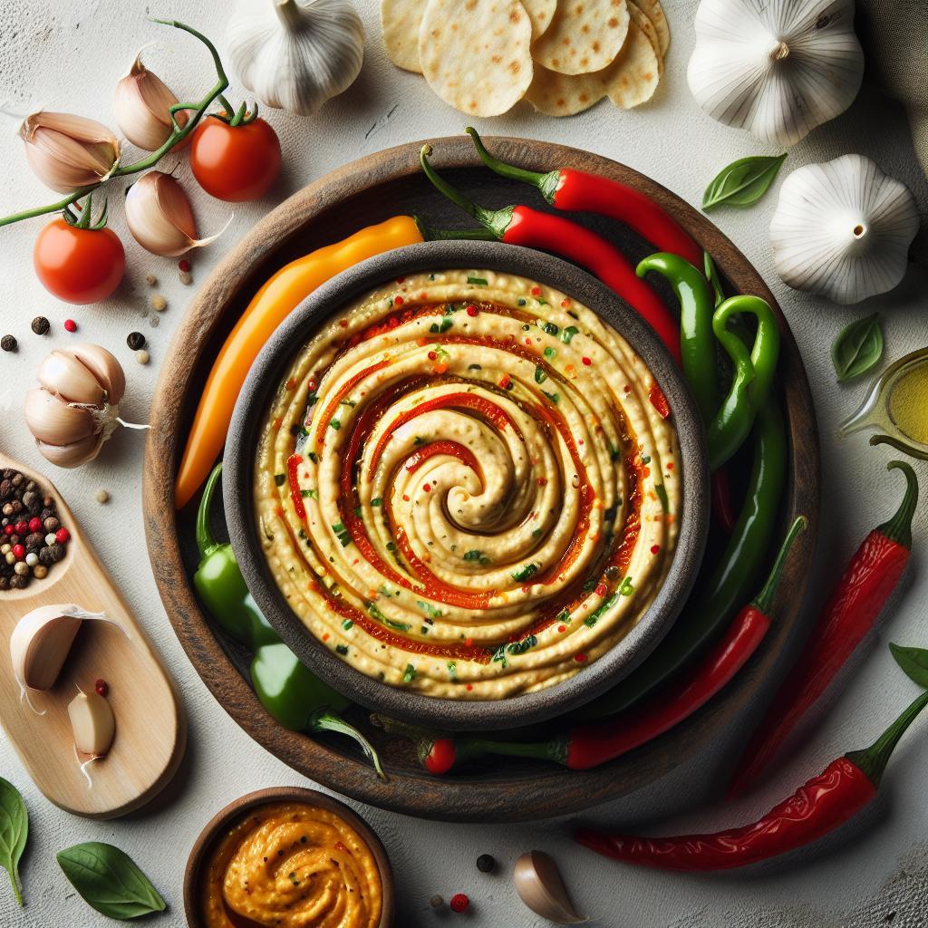 Zesty Garlic Pepper Dip: A Bold Twist for Every Snack