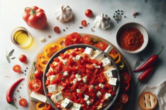 Zesty Red Pepper Feta Dip: Creamy, Bold, and Easy Recipe