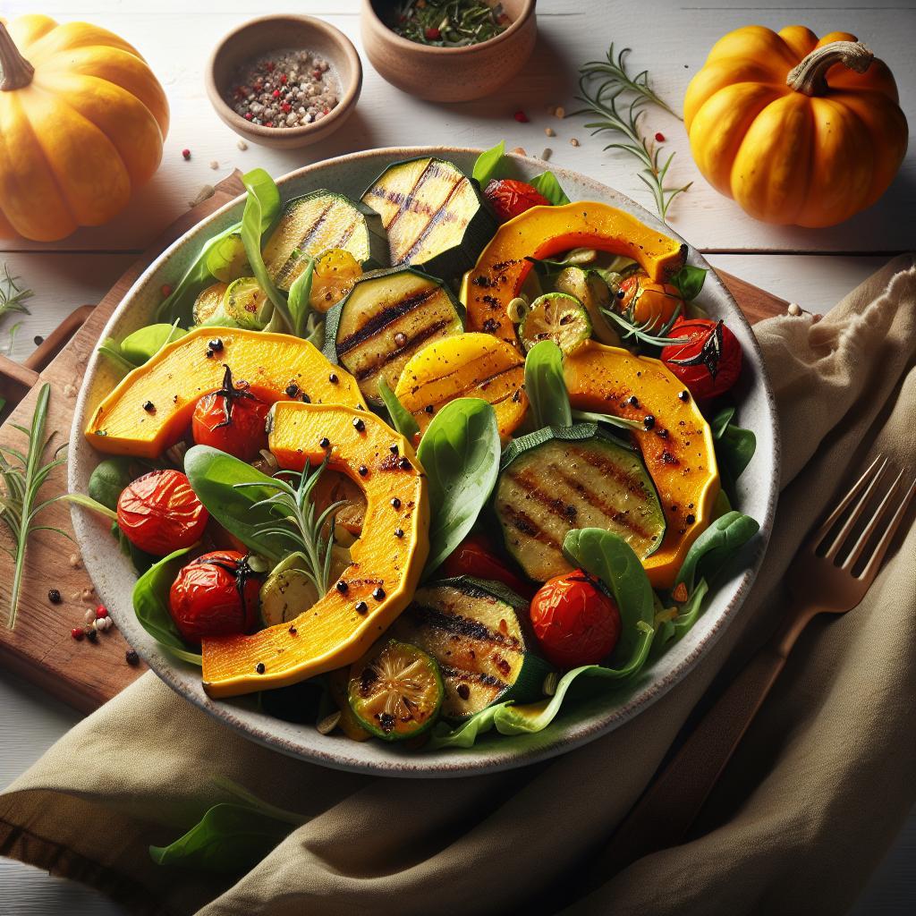 Harvest Glow: Crafting the Perfect Roasted Squash Salad