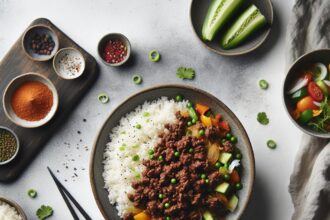 Savor the Flavors of Authentic Beef Keema Rice Delights