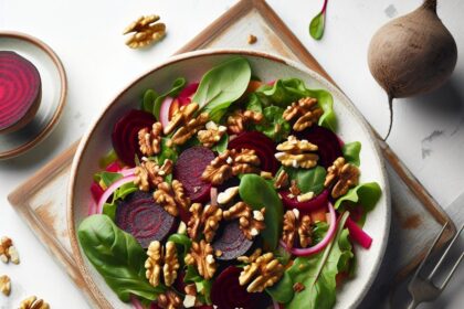 Crunchy Beetroot Walnut Salad: A Vibrant Nutrient Boost