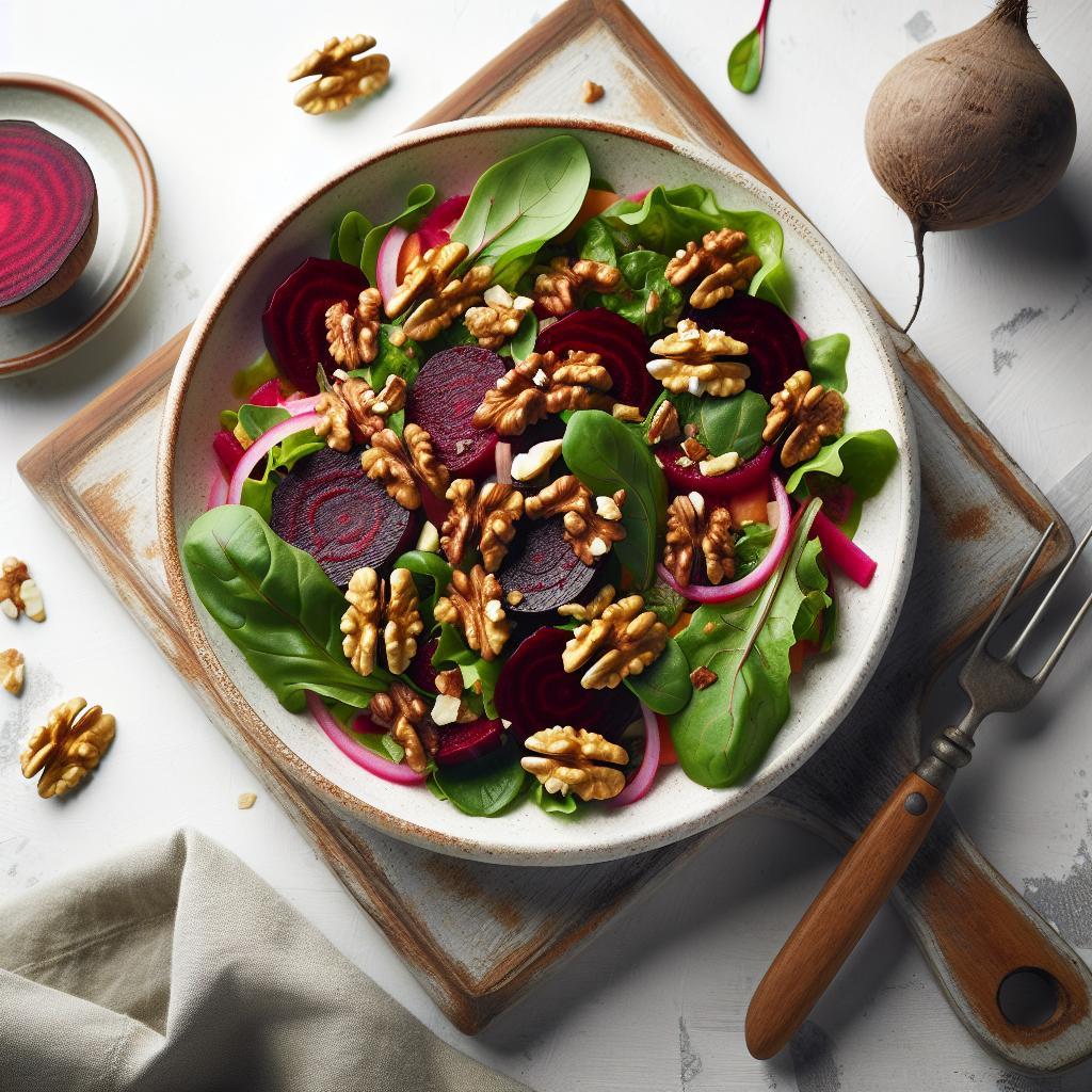 Crunchy Beetroot Walnut Salad: A Vibrant Nutrient Boost