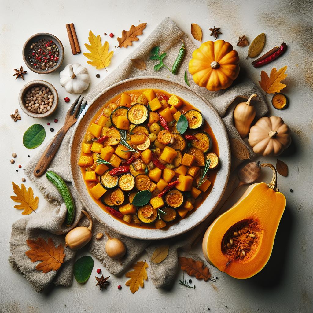 Hearty Roasted Squash Stew: A Warm Taste of Autumn