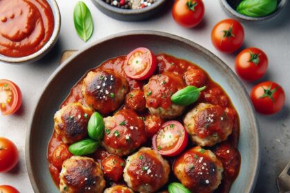 Savory Turkey Meatballs Marinara: A Flavorful Twist