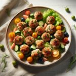 Savory Turkey Meatball Bites: A Tasty Healthy Snack Idea