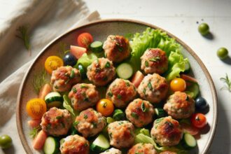 Savory Turkey Meatball Bites: A Tasty Healthy Snack Idea