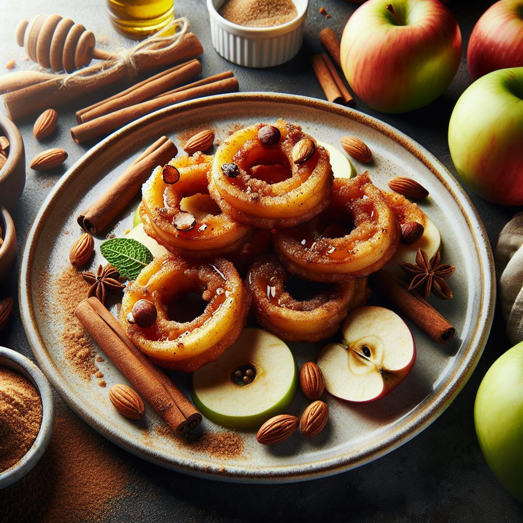 Crispy Apple Cinnamon Rings: A Perfect Fall Treat Recipe