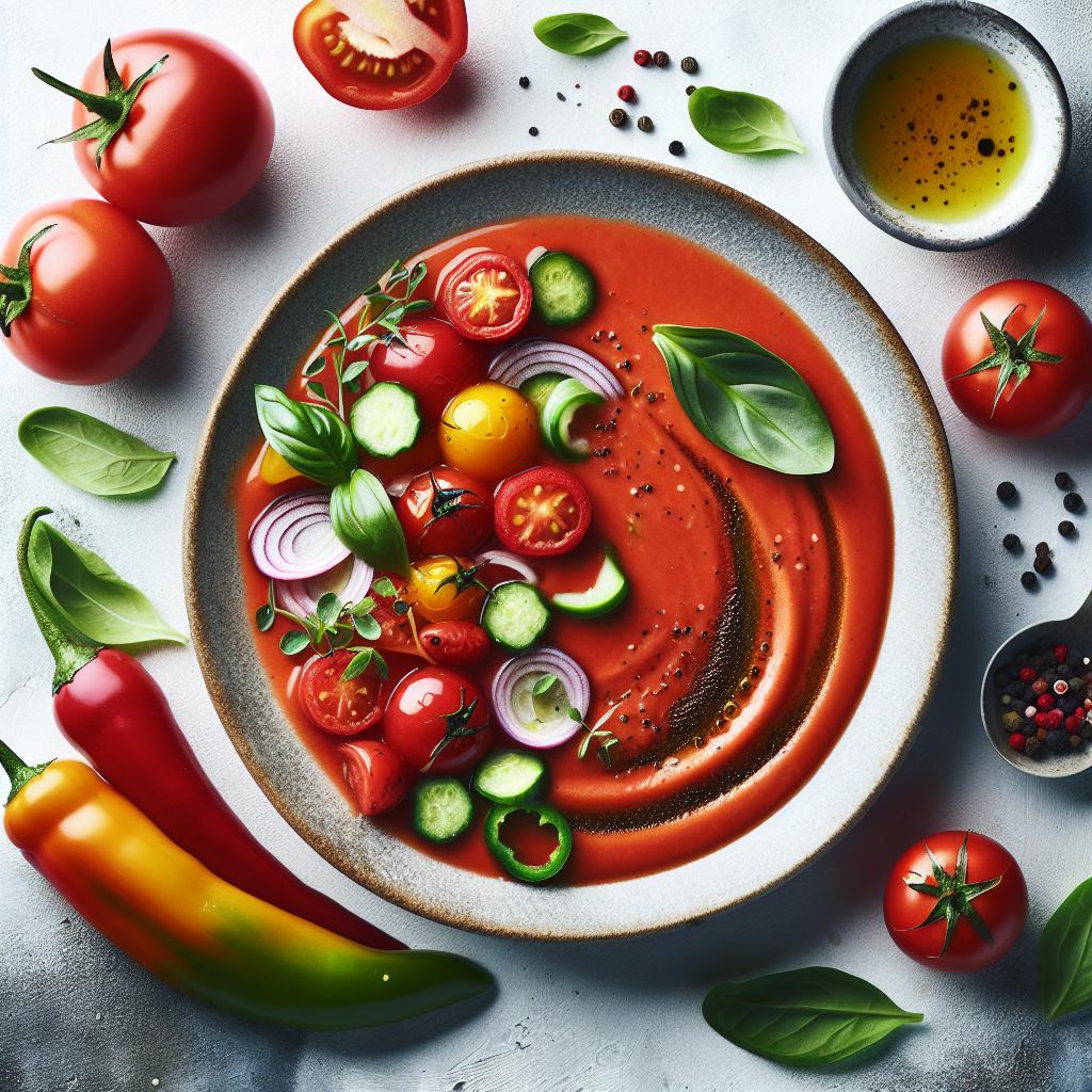 Red Pepper Gazpacho: A Refreshing Twist on a Classic Soup