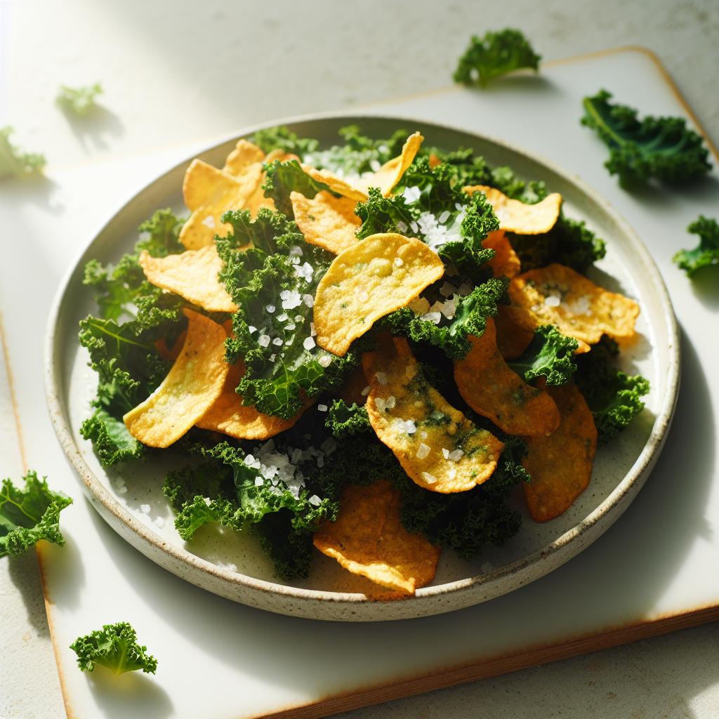 Crispy Kale Chips Sea Salt: A Healthy Snack Revolution