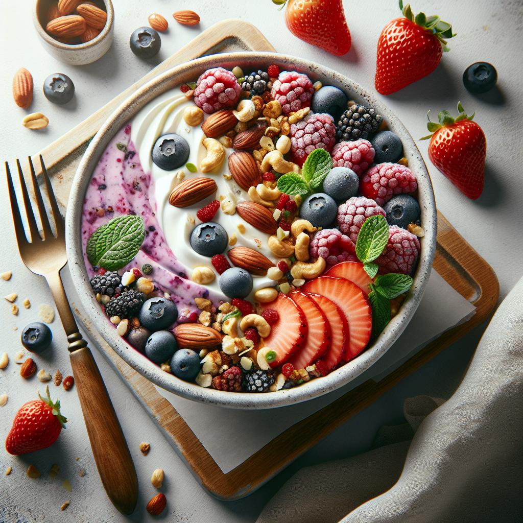 Berry Nut Parfait: A Vibrant Twist on Healthy Indulgence
