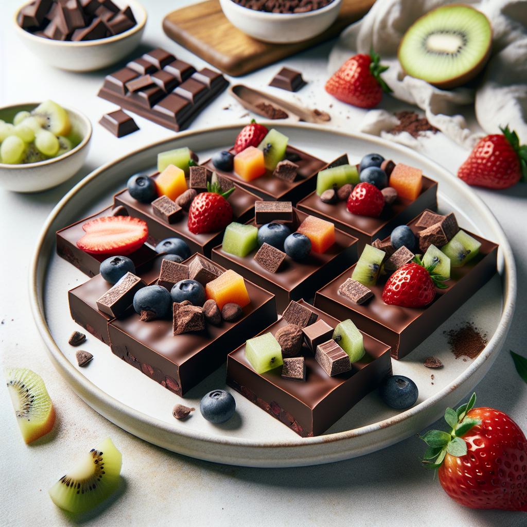 Decadent Chocolate Fruit Bars: A Sweet, Healthy Delight