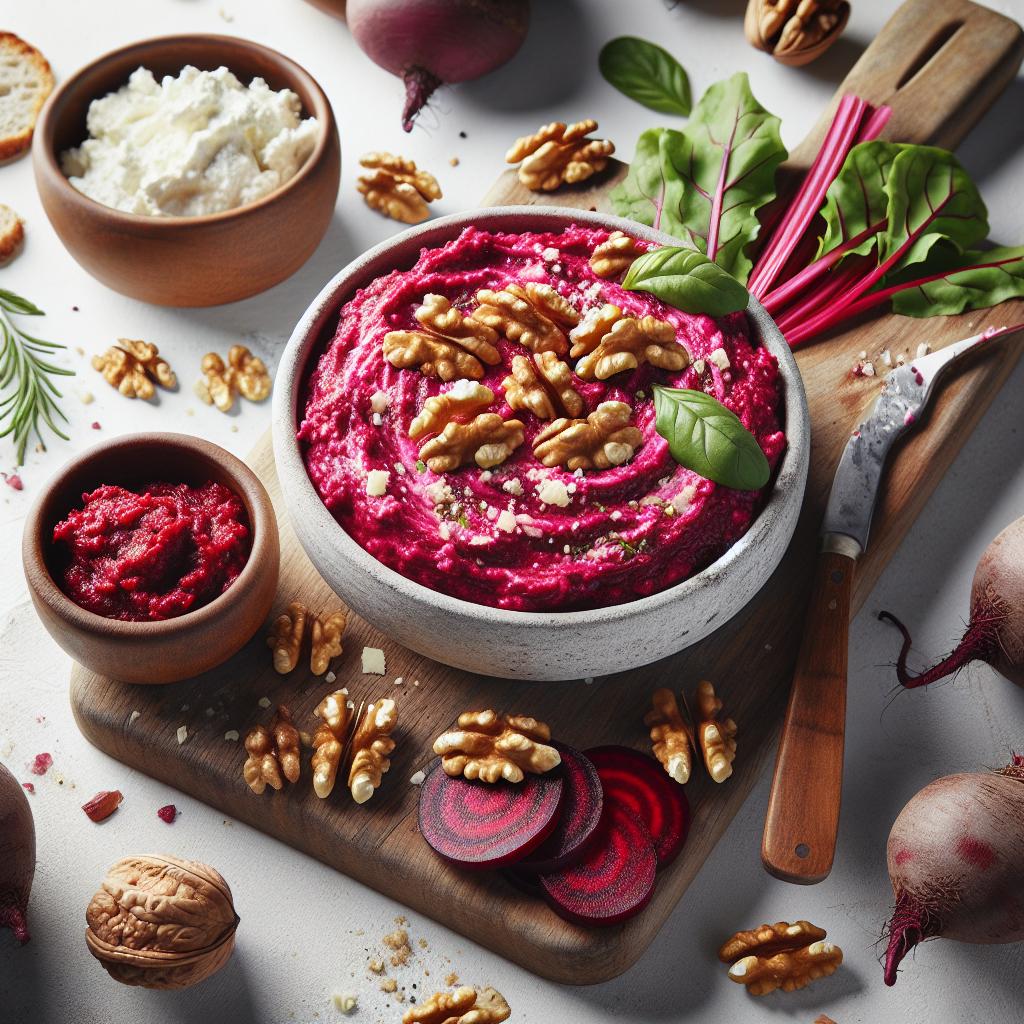 Bold & Bright: How to Make Beetroot Walnut Dip at Home