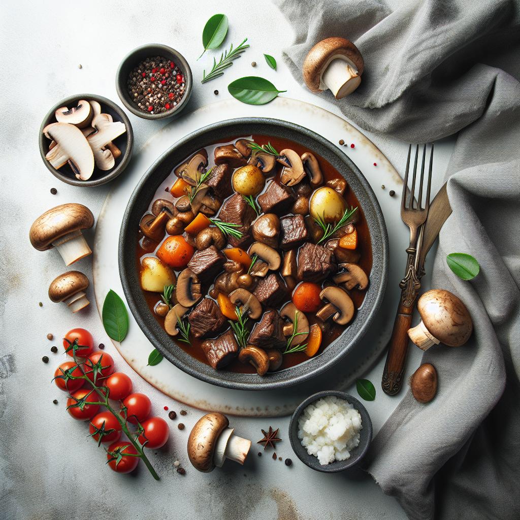 Hearty Beef Mushroom Stew: A Comforting Winter Classic