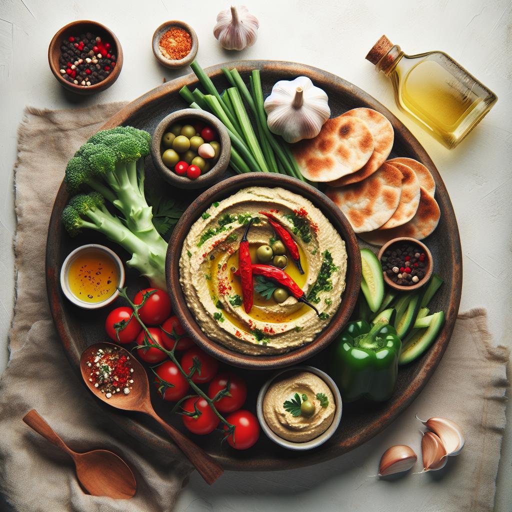 Unlock Bold Flavors: The Magic of Garlic Pepper Hummus
