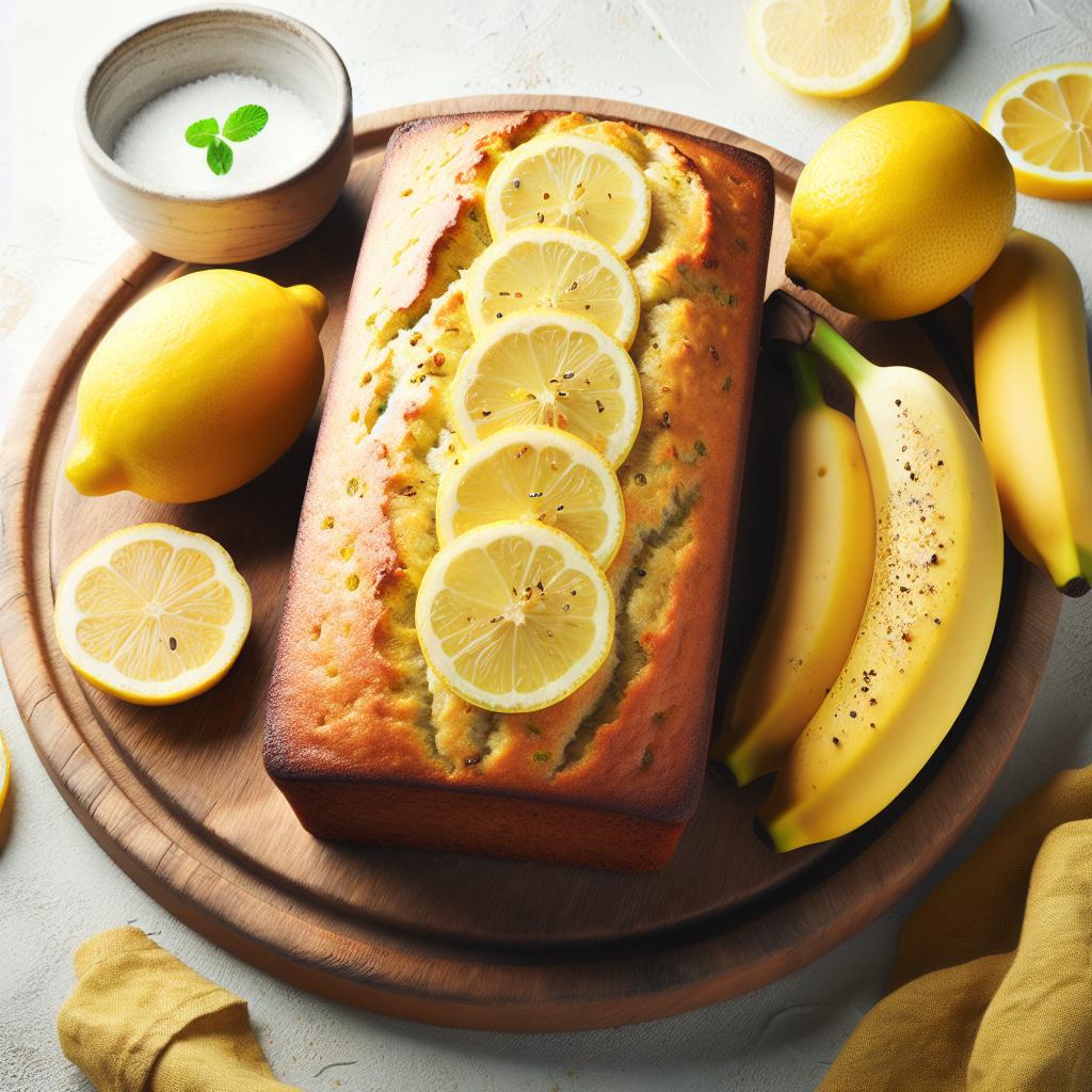 Zesty Banana Lemon Bread: A Bright Twist on Classic Loaf