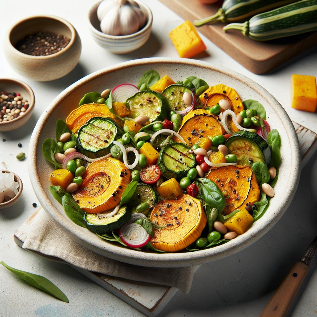 Harvest Glow: Crafting the Perfect Roasted Squash Salad