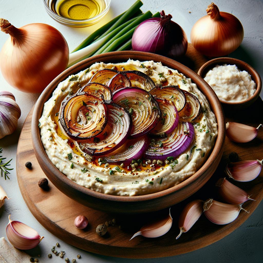 Unlock Flavor: How to Make Irresistible Roasted Onion Garlic Dip