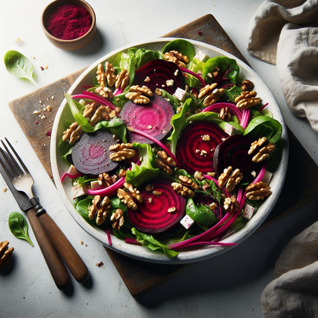 Crunchy Beetroot Walnut Salad: A Vibrant Nutrient Boost
