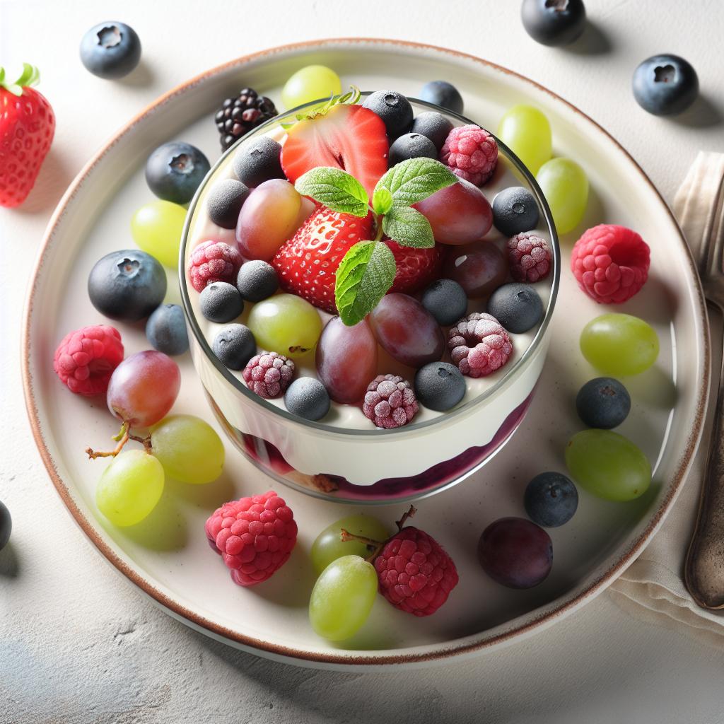 Berry Grape Parfait: A Fresh, Fruity Delight to Savor