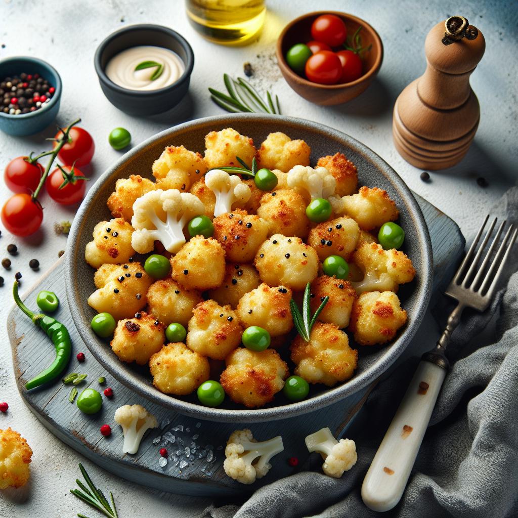 Crispy Cauliflower Gnocchi Bites: A Healthy Twist on Snacks