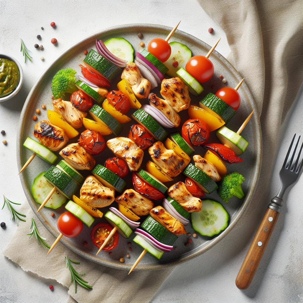Savor the Flavor: Ultimate Guide to Chicken Veggie Skewers