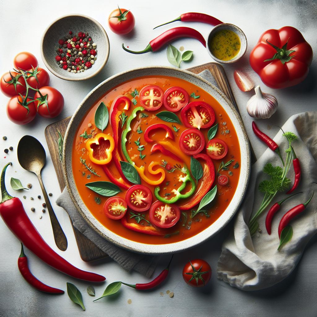 Bold & Bright: The Ultimate Red Pepper Tomato Soup Recipe