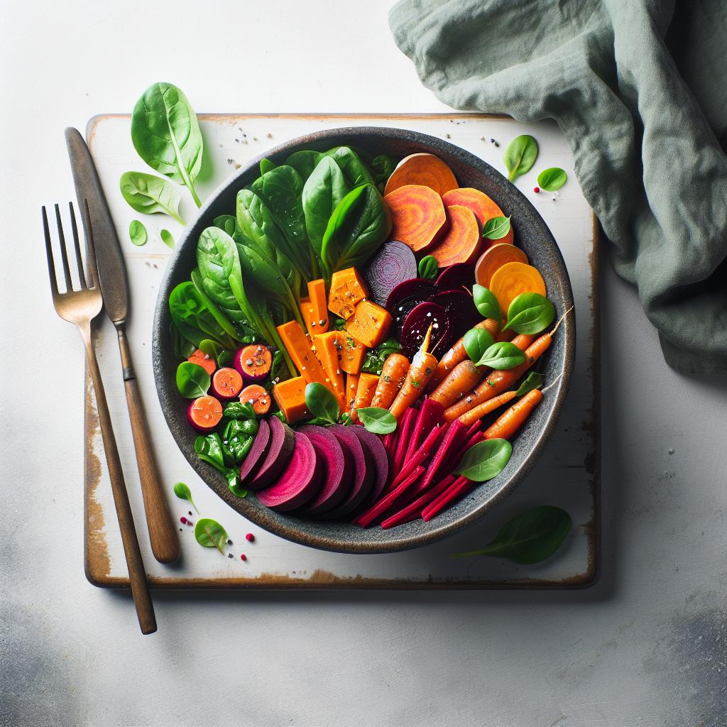 Energize Your Day with a Vibrant Root Veggie Power Bowl