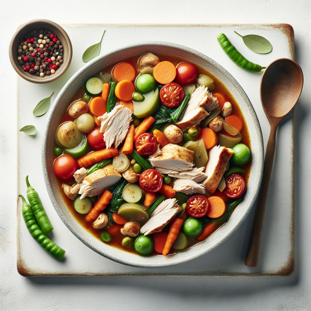 Savory Turkey and Vegetable Stew: A Hearty, Healthy Delight