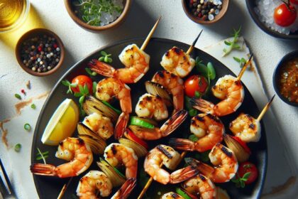 Sizzling Grilled Shrimp Skewers: A Flavorful Summer Treat