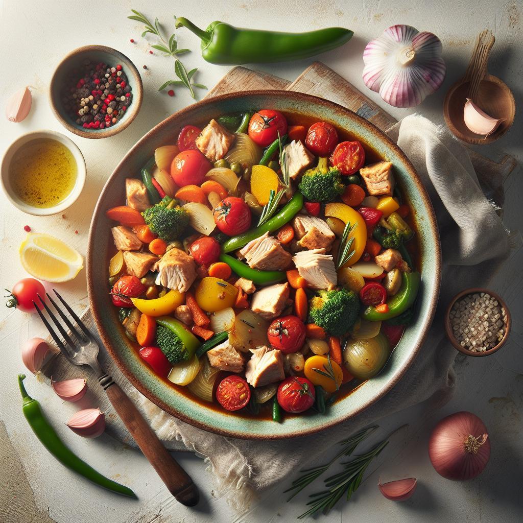 Savory Turkey and Vegetable Stew: A Hearty, Healthy Delight