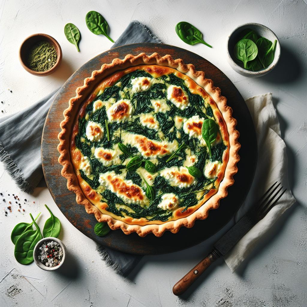 Savory Spinach Ricotta Tart: A Flavorful Delight Unveiled