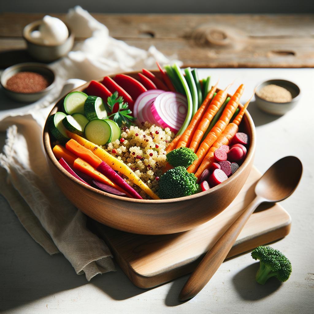 Nourish Naturally: Wholesome Root Veggie Quinoa Bowls