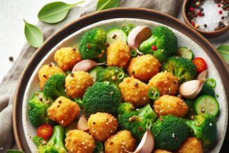 Crunchy Broccoli Garlic Bites: A Savory Snack Delight