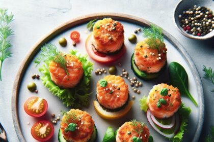 Bite-Sized Delight: Crafting Perfect Mini Salmon Cakes