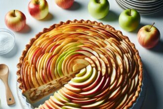 Discover the Art of Perfectly Layered Deep Dish Apple Pie