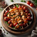 Sizzle & Serve: Irresistible Chicken Tomato Skewers Recipe